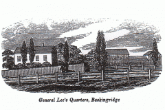 General Lee's Quarters - Baskinridge - Printed in July 1906 in the Bernardsville Hills Magazine,