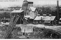 The Stone Crusher - Millington NJ - circa 1908 - This was used in daily quarry operations.