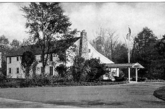 The Old Mill Inn - circa 1940 - The famous hotel and restaurant, was the barn of the Van Dorn Mill across the street.
