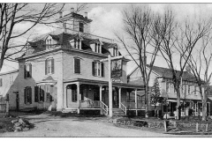 The Washington House and W.E. Tunis Store in Basking Ridge.