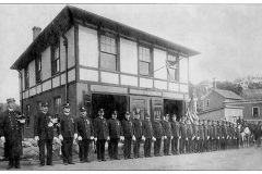 Bernardsville Fire Company - early 1900s - Photo courtesy of the Bernardsville Public Library.